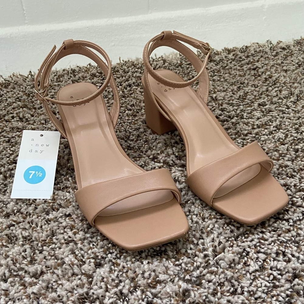 Square Toe Heels